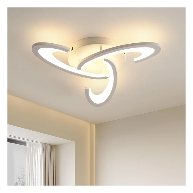 Lmpara de Techo LED 36W Moderna - Blanco Clido - Saln Dormitorio Cocina
