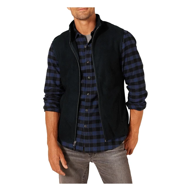 Amazon Essentials Men's Full-Zip Polar Fleece Vest - Big & Tall - Reference #12345 - Warm & Stylish