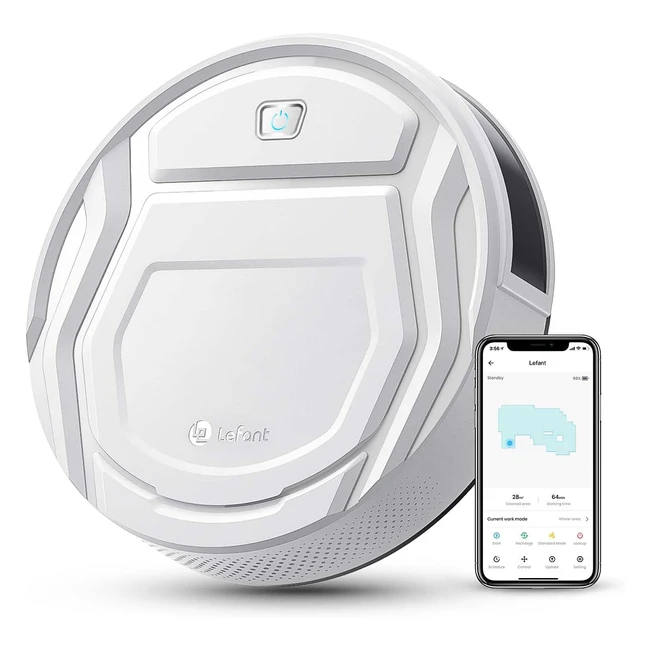 Lefant M210 Robot Vacuum Cleaner 2200Pa Strong Suction  Ideal for Pet Hair  Ha