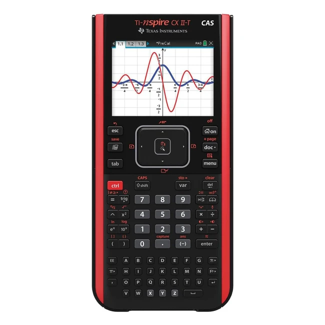 Calculadora Grfica Texas Instruments TI-Nspire CX II-T CAS USB - Nuevo