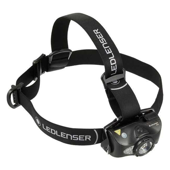 Linterna Frontal LEDLenser MH8 Negro Recargable 600lm Enfocable