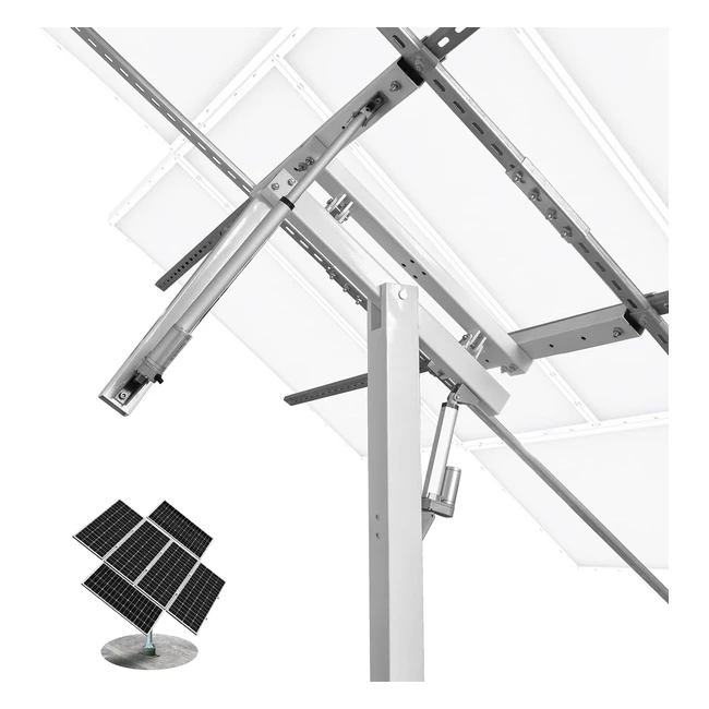 Tracker Solaire ECO-WORTHY Support Panneau Solaire 2 Axes 40 Puissance Supplm