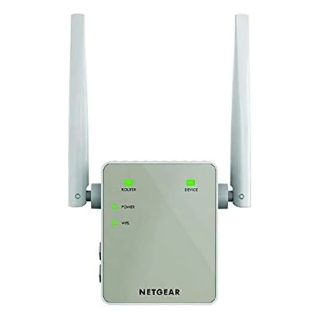 Netgear WiFi Extender AC1200 EX6120 - Boosts Range Covers 1200 sq ft Connects 