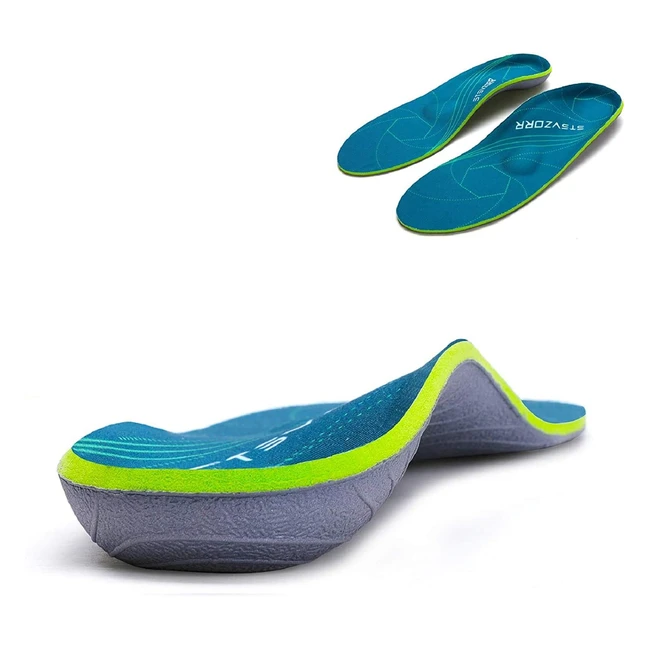 Orthopedic Insoles for Plantar Fasciitis Relief - Brand XYZ - Ref123 - Shock Ab