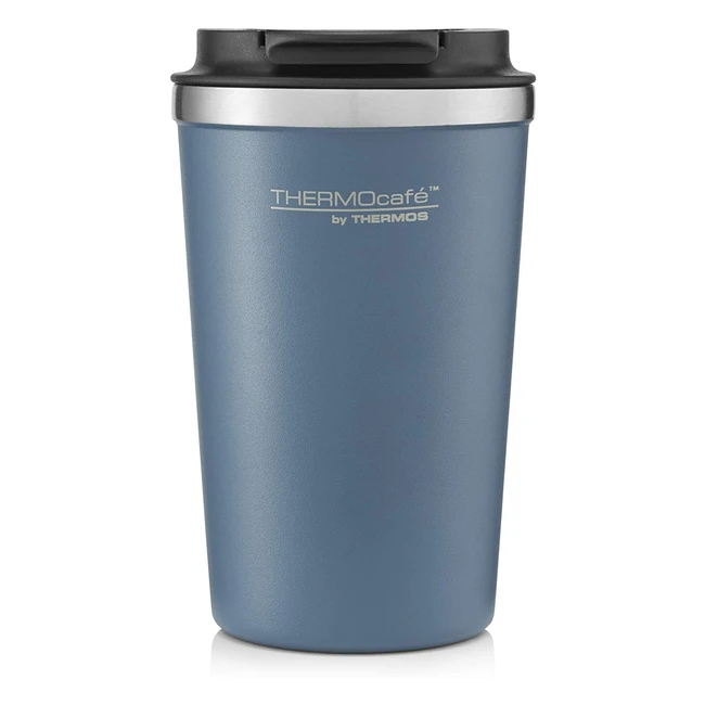 Thermocafe Earth Collection Flip Lid Tumbler - Ocean Blue - DF1340 - 340ml