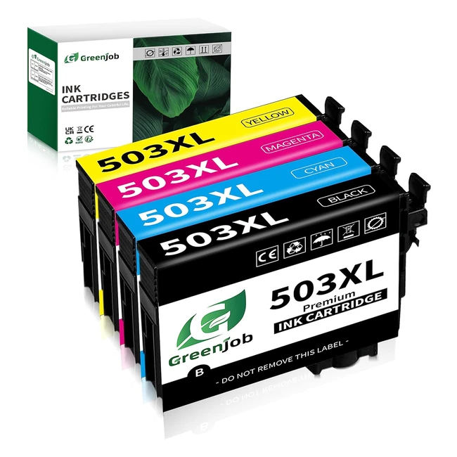GreenJob 503XL Compatibili Epson 503 XL Multipack XP5200 XP5205 WF2960 WF2965 4 