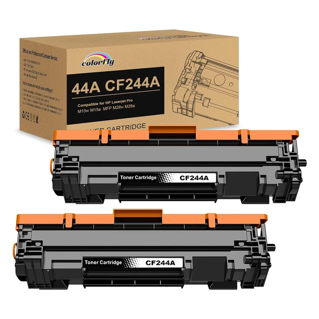 Cartucce Toner Compatibili Colorfly 44A CF244A per HP LaserJet Pro MFP M15A M28A