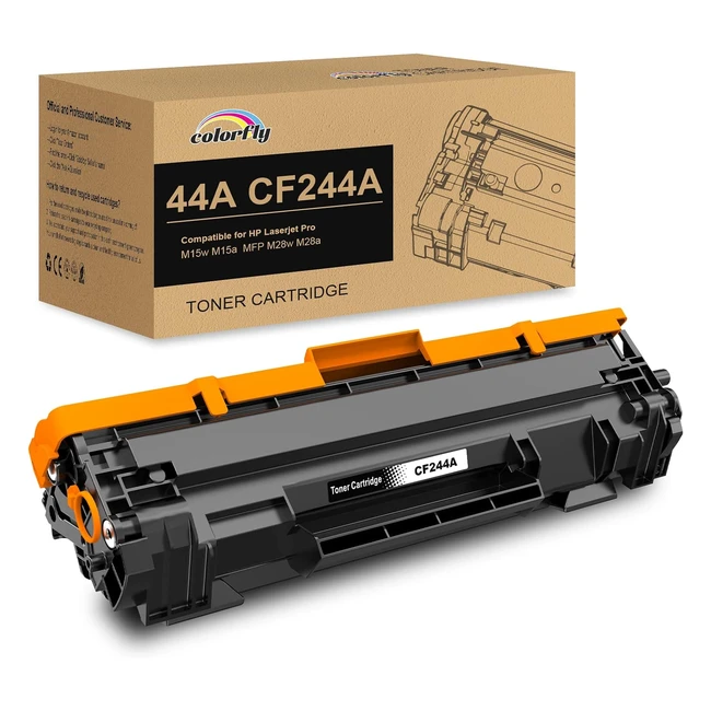 Toner Negro Compatible HP 44A CF244A - Gran Capacidad - Impresiones Vivas