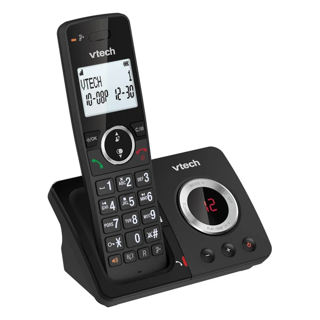 VTech ES2050 DECT Cordless Phone with Answering Machine - Call Block - Easy-to-R