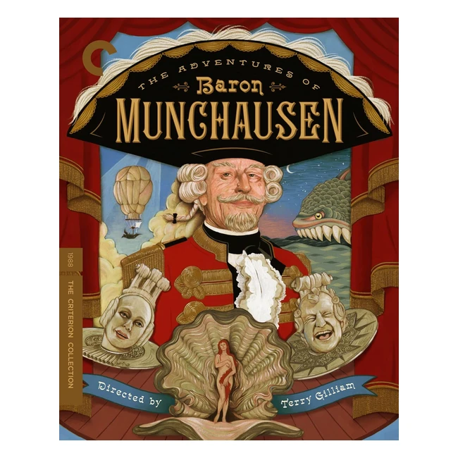 Baron Munchausen 1988 Criterion Collection Blu-ray UK Only Adventure Classic 