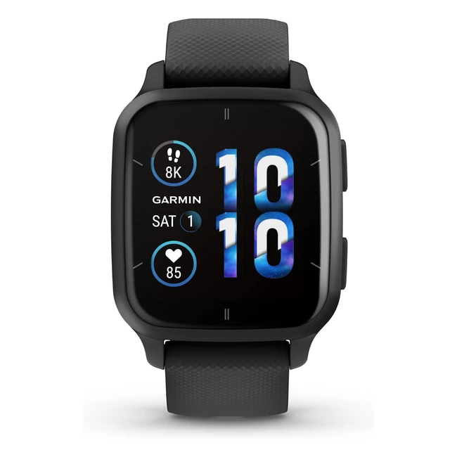 Garmin Venu SQ 2 Music GPS Fitness Smartwatch  AMOLED Display  Sleep Analysis 