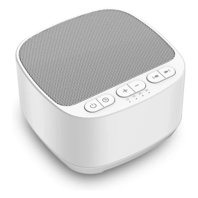 Magicteam Sleep Sound White Noise Machine 40 Natural Soothing Sounds Memory Function
