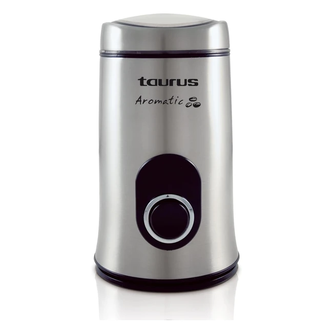 Macinacaff Taurus 150W - Serbatoio 50g - Azionamento a pulsante - Lame in acci