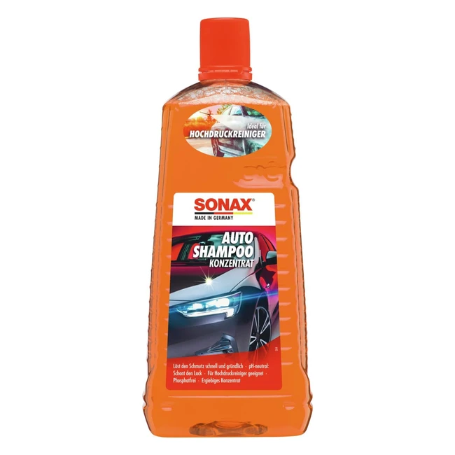 Sonax Autoshampoo 2L - Konzentrat zur gründlichen Schmutzentfernung - Item No. 03145410