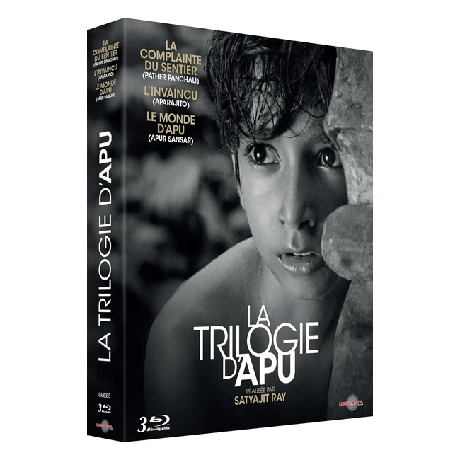 Blu-ray La Trilogie Complainte du Sentier: L'Invaincu - Le Monde d'Apù