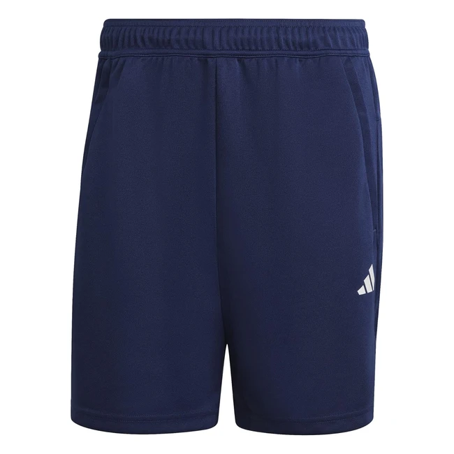 Adidas Mens Essentials All Set Training Shorts - Dark BlueWhite - Ref 12345 -