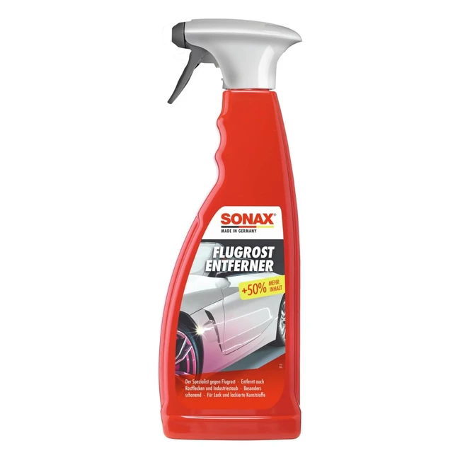SONAX 513200 Rostfilm Entferner 750ml - Entfernt Rost und Industriestaub schonen