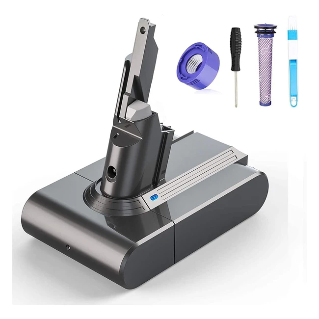 Batería Dyson V7 SV11 6000mAh Repuesto Inalámbrica Animal Trigger Motorhead Pro Fluffy Matelas