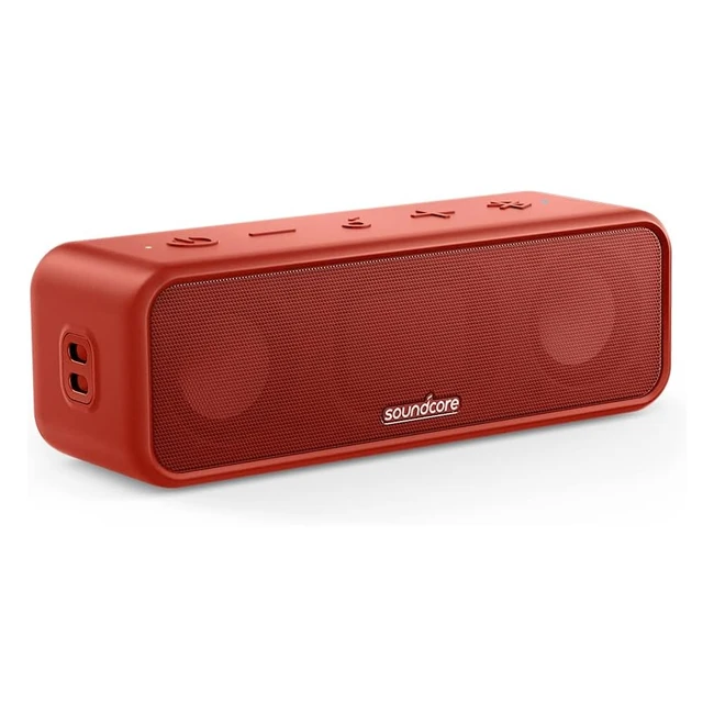 Soundcore 3 Cassa Bluetooth Portatile Stereo IPX7 24h Partycast BassUp EQ Personalizzata