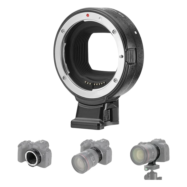 Adaptador Neewer EF a EOS R para lente EFEF-S con autofoco - Canon EOS R R6 R5 