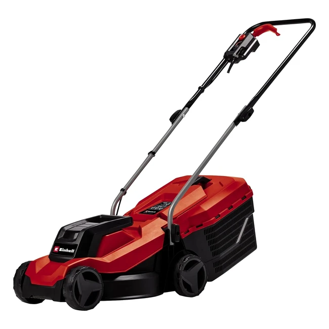 Einhell 1000W Electric Lawn Mower 32cm Cutting Width Grass Cutter 30L Large Capacity 3070mm Lightweight Corded Lawnmower