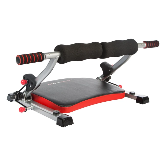 Aparato Multiestacin Ultrasport MT 10 - Entrenamiento Muscular en Casa - Negro