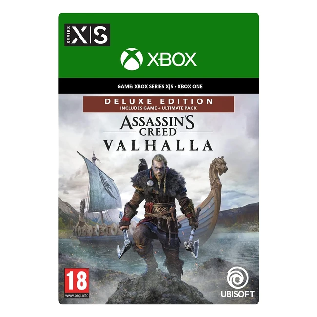 Assassins Creed Valhalla Deluxe Edition Xbox OneSeries XS Download Code - Ult