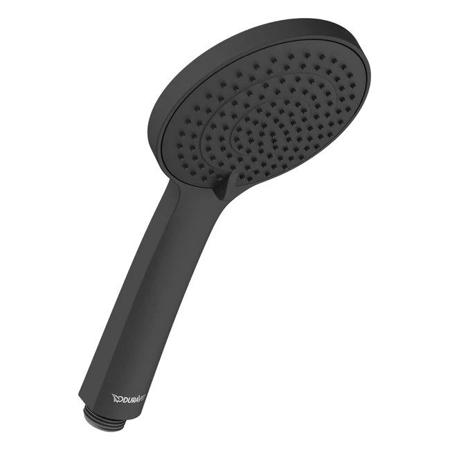 Douchette Universelle Duravit UV0652015046 Noir Matt - Economie deau - Facile 