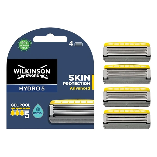 Wilkinson Sword Hydro 5 Skin Protection Advanced Rasierklingen 4 Klingen