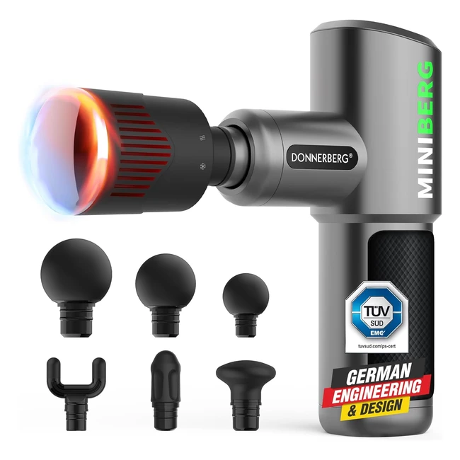 Pistola Masaje Muscular Donnerberg Funcin Dual CalorFro - Calidad Alemana