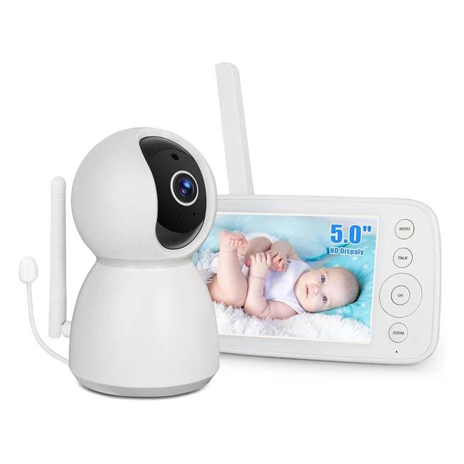 Baby Monitor Video e Audio 360 PTZ 1080p - WQPLO 5