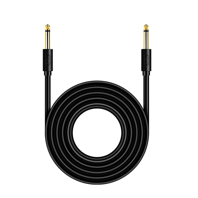 3m cavo audio professionale jack maschio 635mm - alta qualita suono - connettori placcati oro 24k