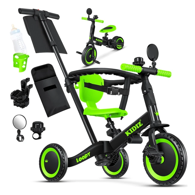 Kidiz 6in1 Balance Bike Tricycle Laufbike Kinderdreirad von 1 bis 5 Jahren Walke