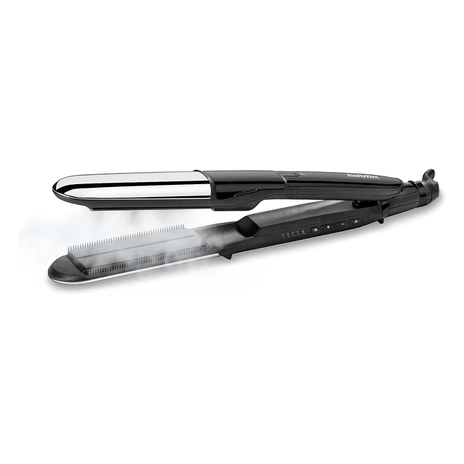 Babyliss Styler Steam Shine ST496E - Plancha de Pelo con Vapor - Alisa y Ondula 