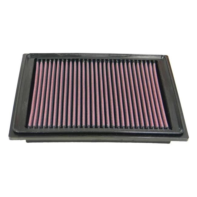 Filtro de Aire Coche KN 332305 Lavable y Reutilizable - Alto Flujo de Aire