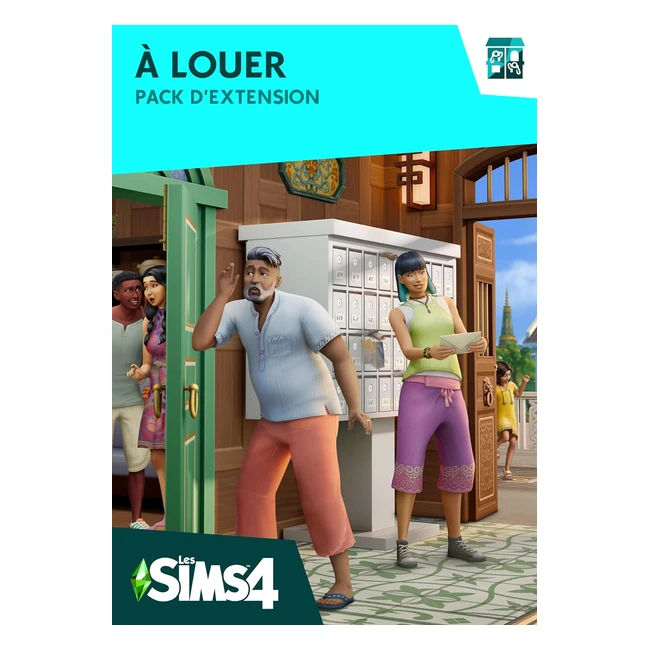 Les Sims 4 Louer PCWIN - Code EA App Origin - Jeu Vidéo Français - Gestion Immobilière Multifamiliale