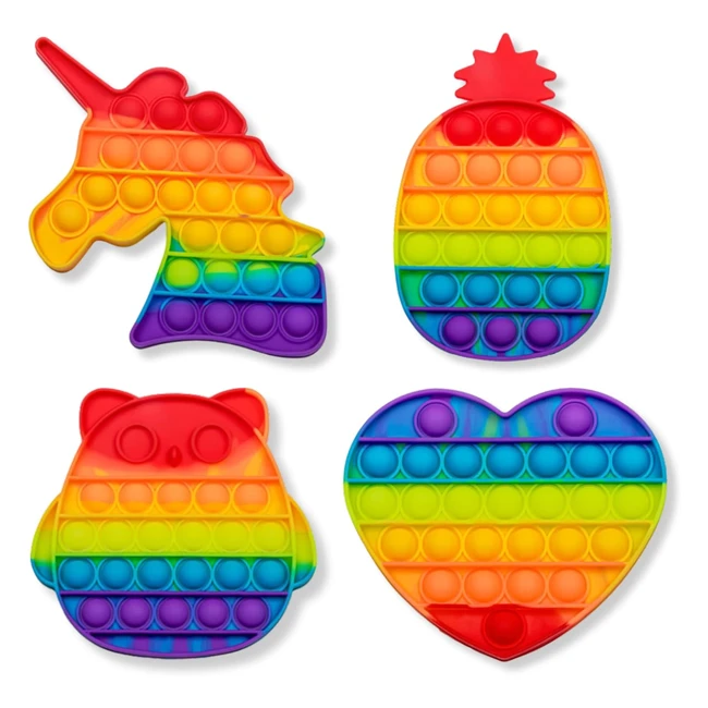 Pop On It Set Regalo Fantasia Bubble per Bambini - Giocattoli Fidget Impermeabil