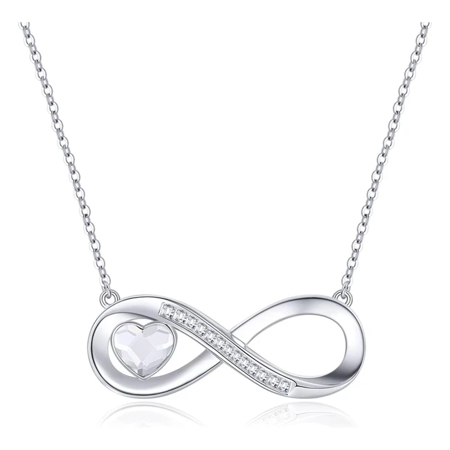 Collana Donna Argento 925 Louisa Secret - Regalo Natale - Ciondolo Cristallo Zirconi