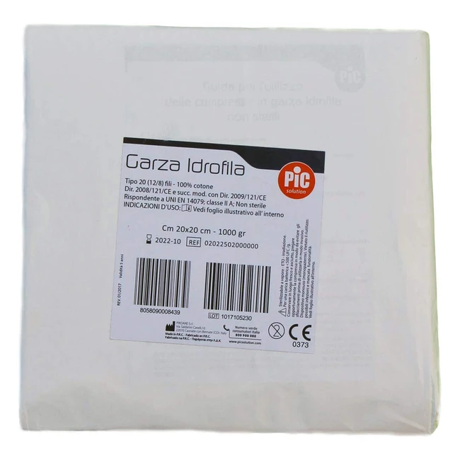 Garza Tagliata Pesante 20 cm x 20 cm - 1000 gr - Alta Assorbenza e Morbidezza