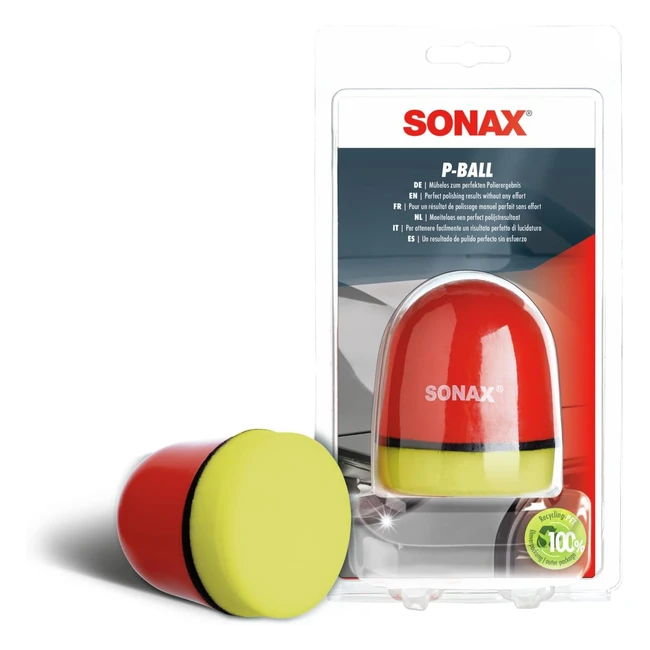 Sonax Pball 04173410 - Ergonomische Polierkugel fr perfekte Ergebnisse