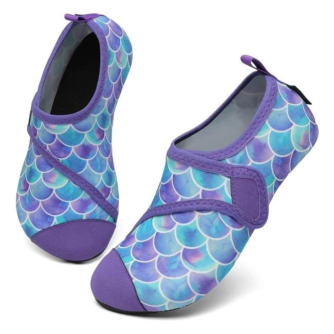 Scarpe da immersione Saguaro per bambini ragazze - Viola 3031 EU