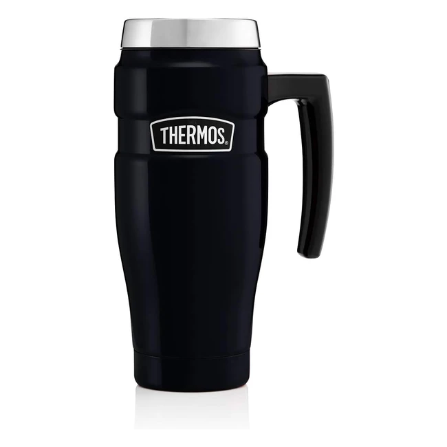 Thermos Stainless King Travel Mug 470ml - Hot 5 Hours, Cold 9 Hours!