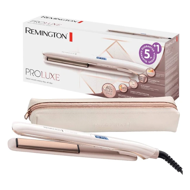 Lisseur Cheveux Remington ProLuxe RS9100 - Lissage Professionnel en 1 Passage