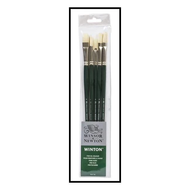 Pennelli Winsor  Newton Winton Set 5 - Controllo e precisione del tocco