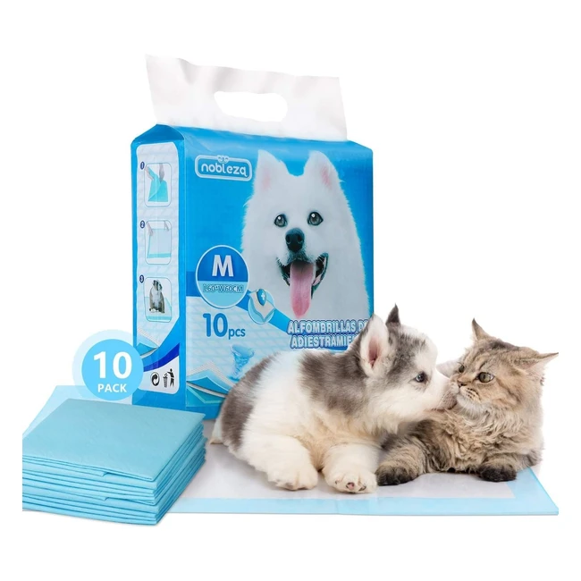 Nobleza Tapis Hygiénique d'Entraînement pour Chiens 100 unités 60cmx60cm