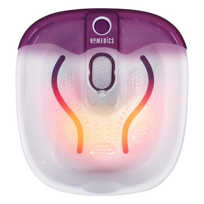 Spa Bain de Pied Massant Chauffant Homedics Bubblemate - Jusqu Pointure 44