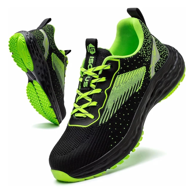 Zapatos Seguridad Hombre Mujer Ref1234 Ligeros con Puntera de Acero