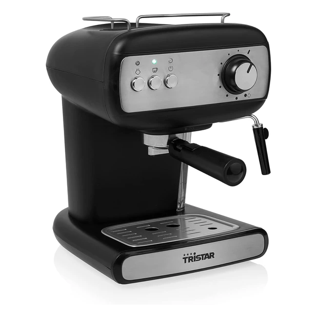Cafetera Espresso Tristar CM2276 20 Bares - Filtro Nespresso - Espuma de Leche