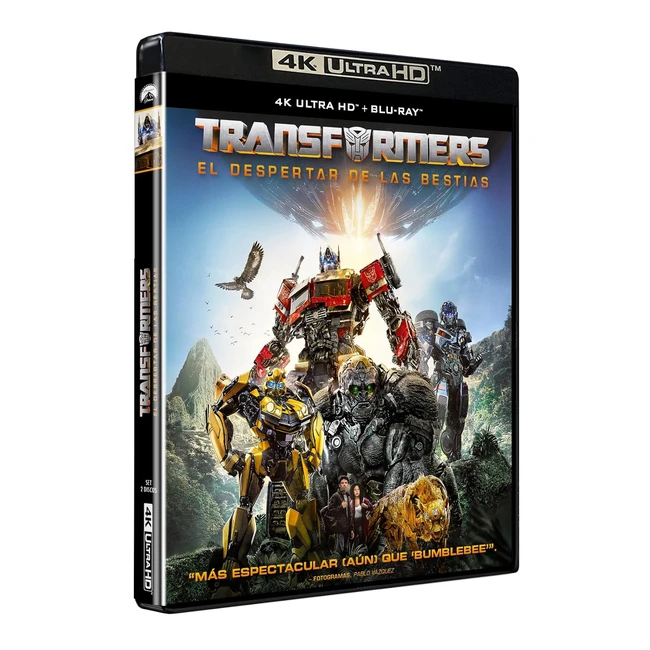 Transformers Rise of the Beasts 4K UHD Blu-ray - ¡Compra Ahora!