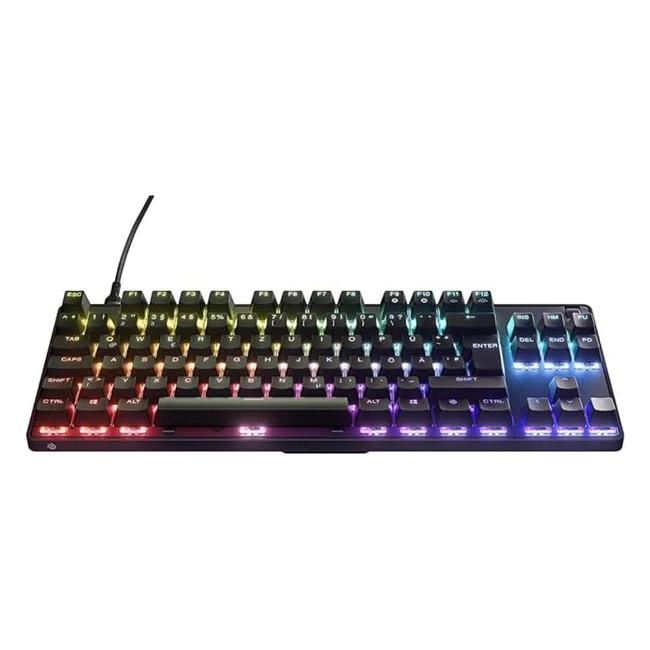 SteelSeries Apex 9 TKL Mechanical Gaming Keyboard - Optical Switches - 2Point Actuation